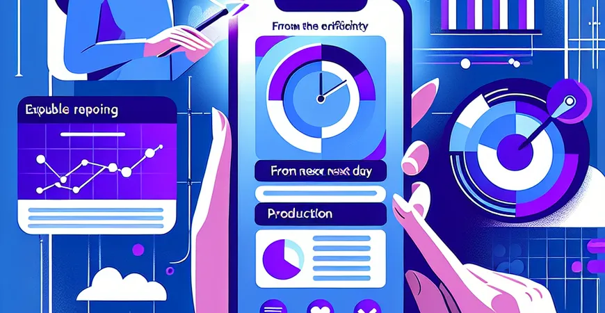  生产报工时效从次日到实时：移动端应用的价值验证  